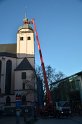 Bergung Sonnengruss Kirche Koeln Bahnhofsvorplatz P037